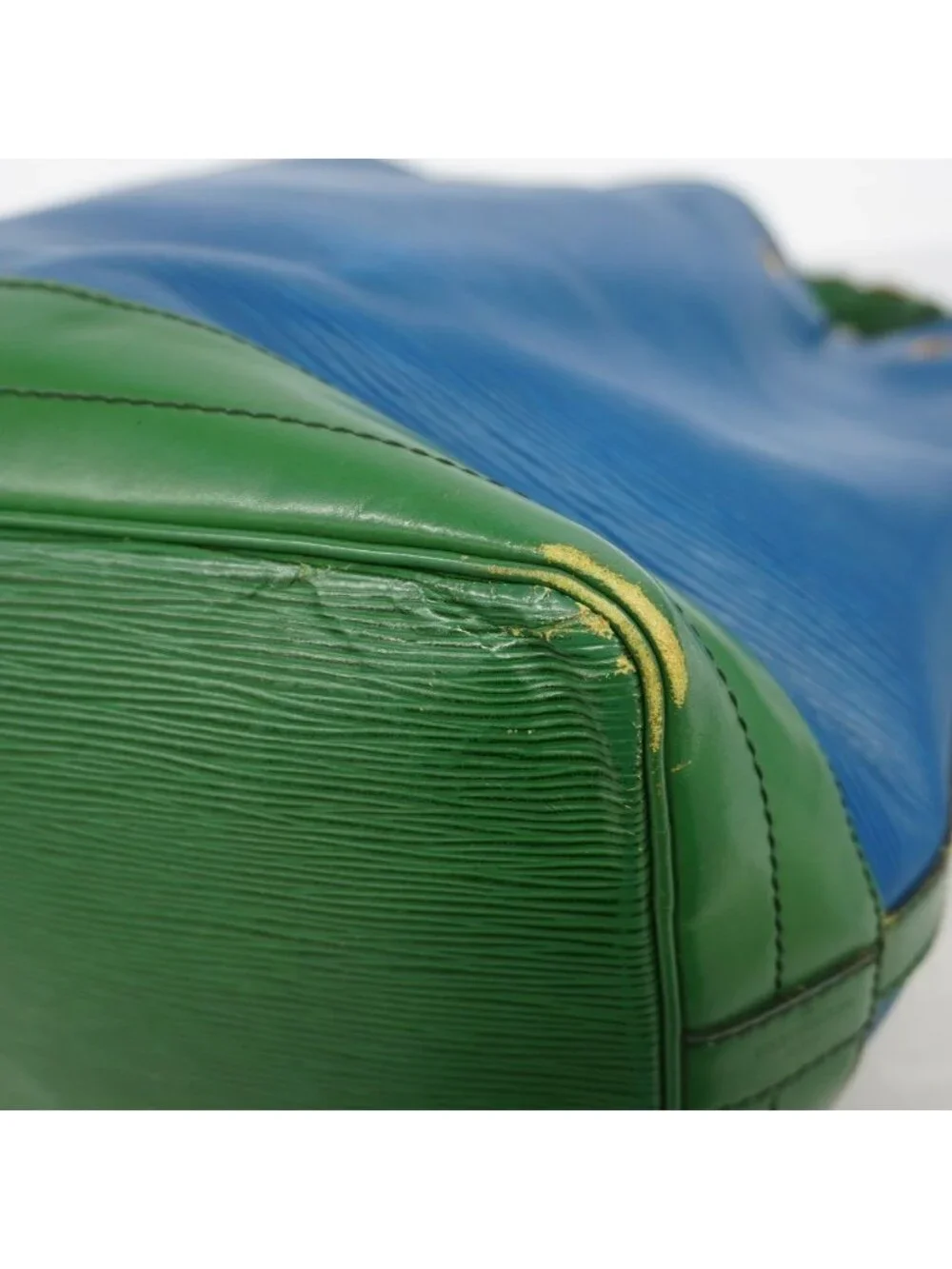 Louis Vuitton Shoulder Bag Epi Noe Toledo Blue Borneo Green